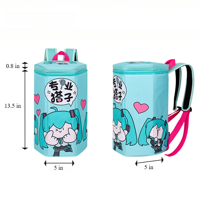Sac de raquette de badminton professionnel Hatsune Miku sous licence officielle