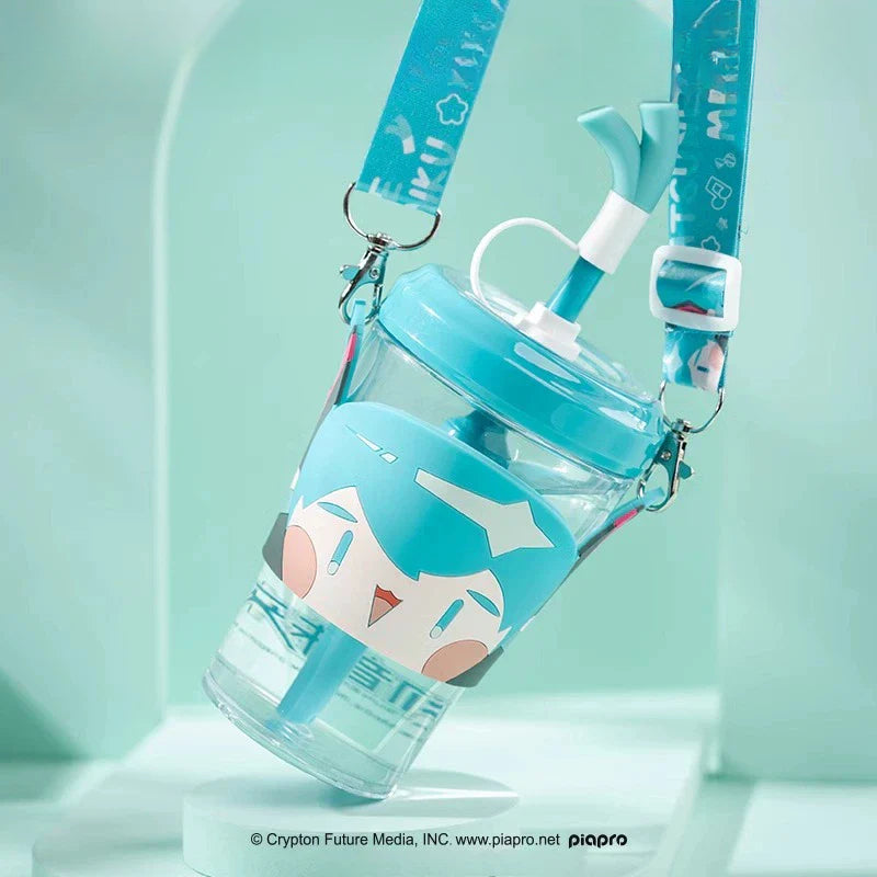 Officially Licensed Hatsune Miku Portable Straw Bottle