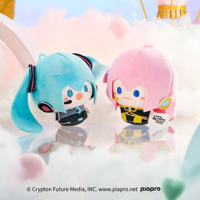 Officially Licensed Hatsune Miku VOCALOID WOW Doll Park Chubby Plush Charm