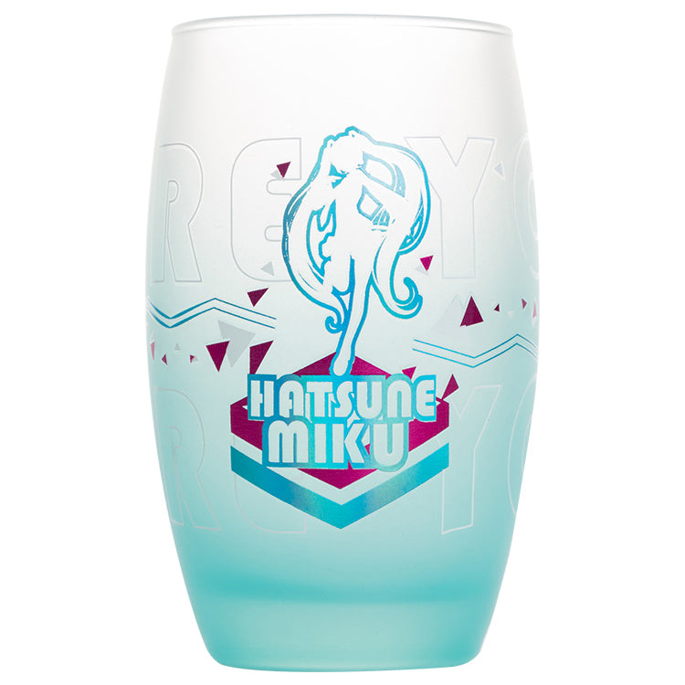 Official Licensed Hatsune Miku Frosted Gradient Glass Cup