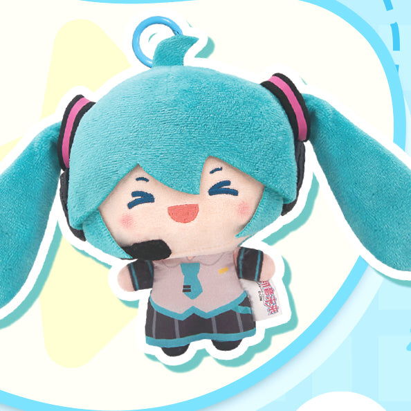 Breloque en peluche Hatsune Miku Ponytail Sway sous licence officielle