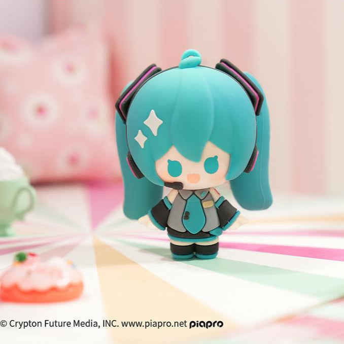 Offiziell lizenzierter Hatsune Miku VOCALOID Fingerpuppen-Plüschanhänger