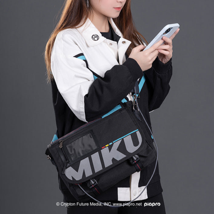 Officially Licensed Hatsune Miku Commuter Dakimakura Bag