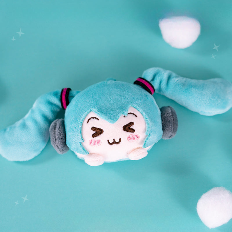Album photo et cartes en peluche Hatsune Miku Squinted Eyes Series sous licence officielle