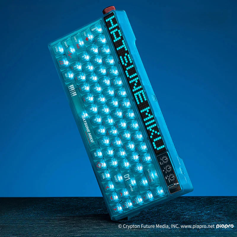 Officially Licensed Hatsune Miku 68-Key Wireless Mechanical Keyboard