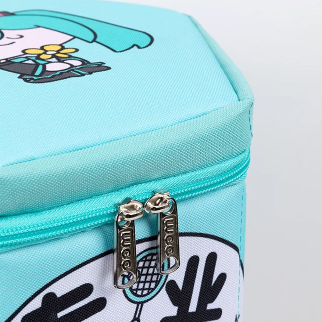 Sac de raquette de badminton professionnel Hatsune Miku sous licence officielle