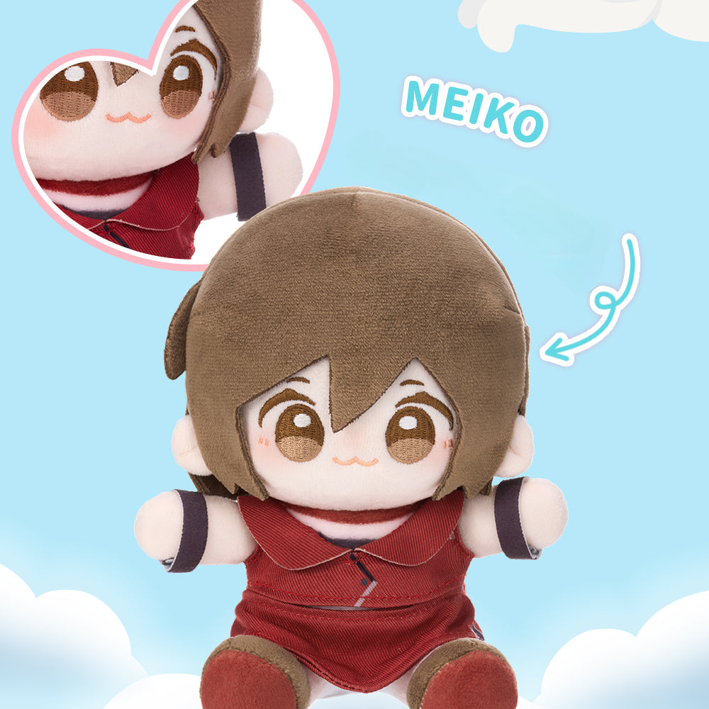 Petite peluche Hatsune Miku assise sous licence officielle