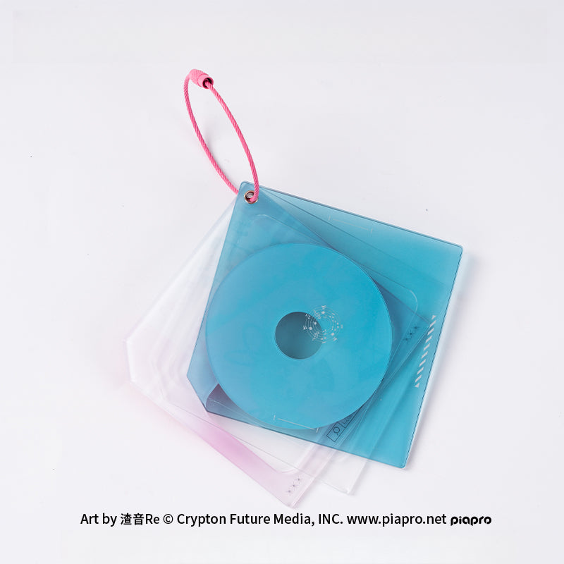 Officially Licensed Hatsune Miku Geometric Mirage Acrylic Keychain Charm