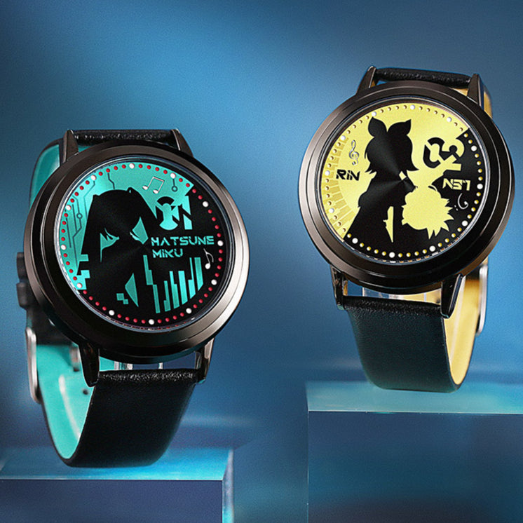 Officially Licensed Hatsune Miku, Kagamine Rin & Len LED Watch