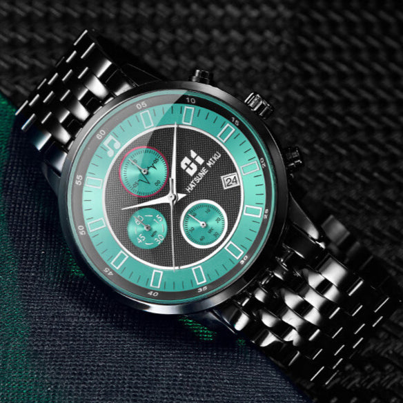 Officially Licensed Hatsune Miku, Kagamine Rin & Len Ensemble Quartz Watch