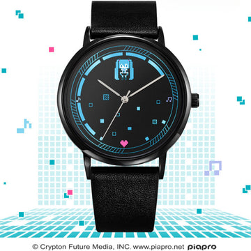 Officially Licensed Hatsune Miku Pixelated Miku Waterproof Slim Watch