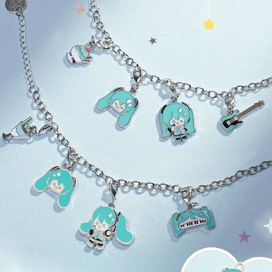 Officially Licensed Hatsune Miku Doll Paradise Metal Bracelet Blind Box