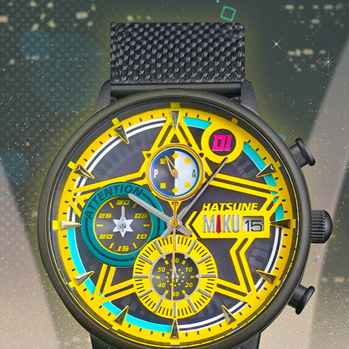 Officially Licensed Hatsune Miku Dancing Melody Solar-Powered Watch