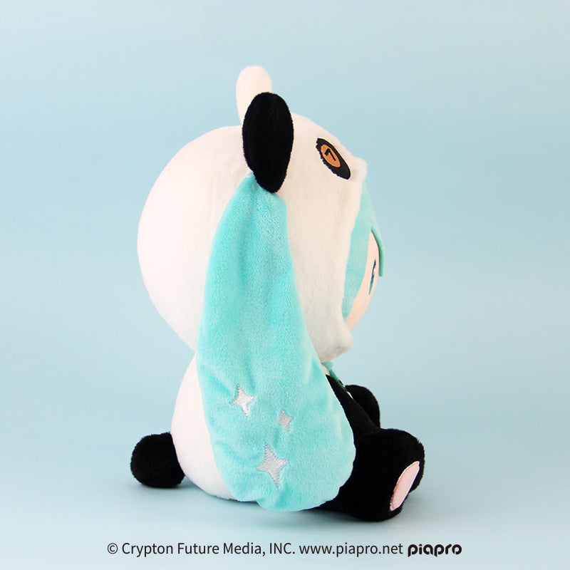 Peluche panda moyenne Hatsune Miku sous licence officielle