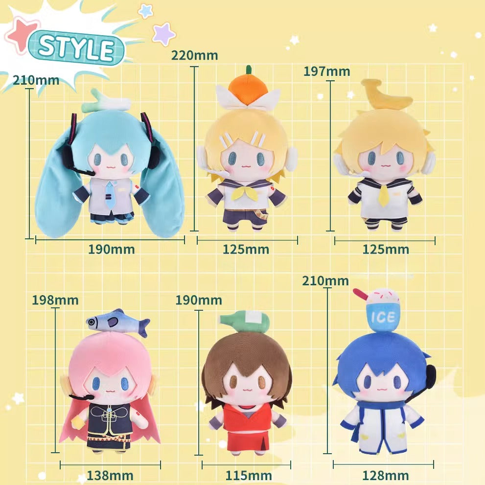 Peluche Hatsune Miku Medium Top Toy Series sous licence officielle