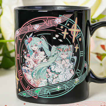 Officially Licensed Hatsune Miku Concerto Color-Changing Mug
