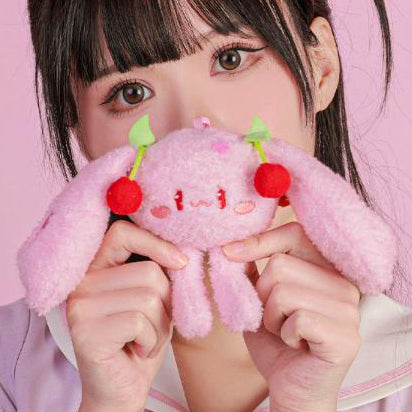 Officially Licensed Sakura Miku Cute Small Smiling Plush Charm