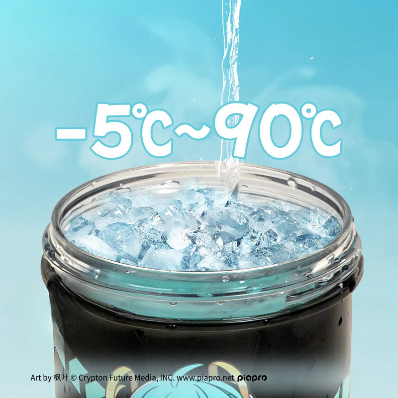 Officially Licensed Hatsune Miku Tritan Plastic Water Bottle