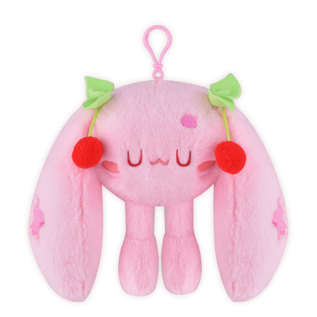 Offiziell lizenzierter Sakura Miku, süßer lächelnder Plüschanhänger