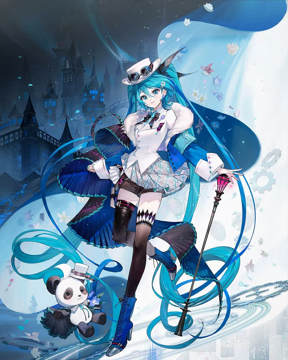 Official Hatsune Miku “Miku With You 2025” Concert Straw Tumbler – Large Capacity Insulated Cup