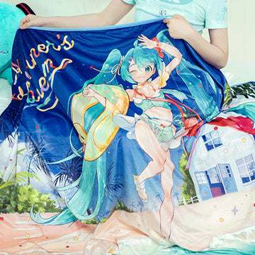 Couverture climatisée Hatsune Miku Summer Dream sous licence officielle