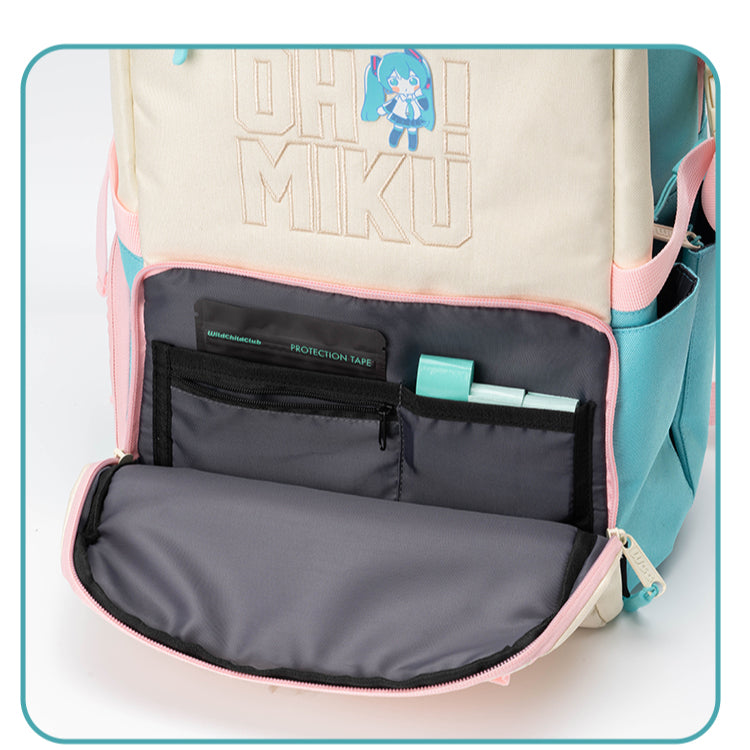 Sac à dos grande capacité Hatsune Miku sous licence officielle