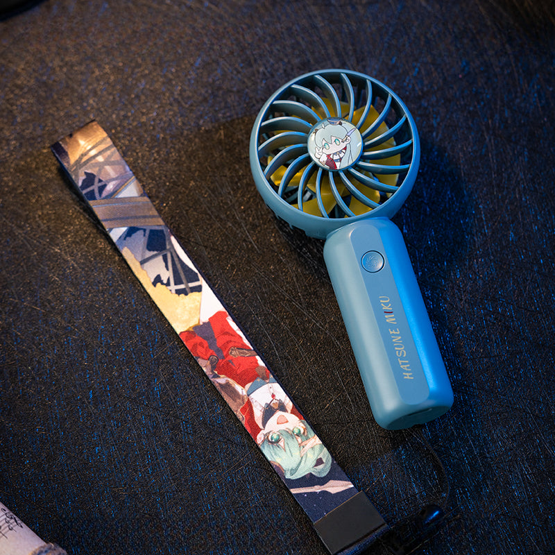 Offiziell lizenzierter Hatsune Miku-Taschenventilator