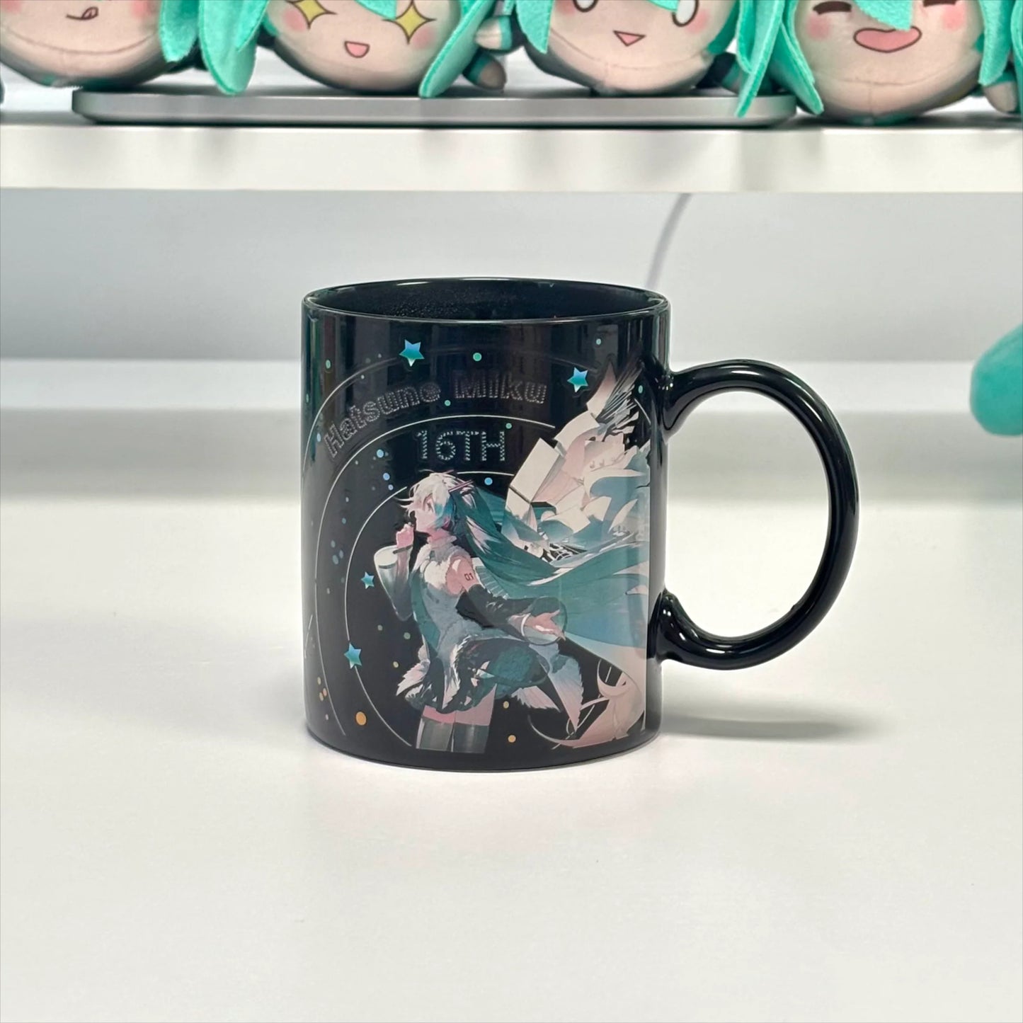 Officially Licensed Hatsune Miku 16th Anniversary Color-Changing Mug