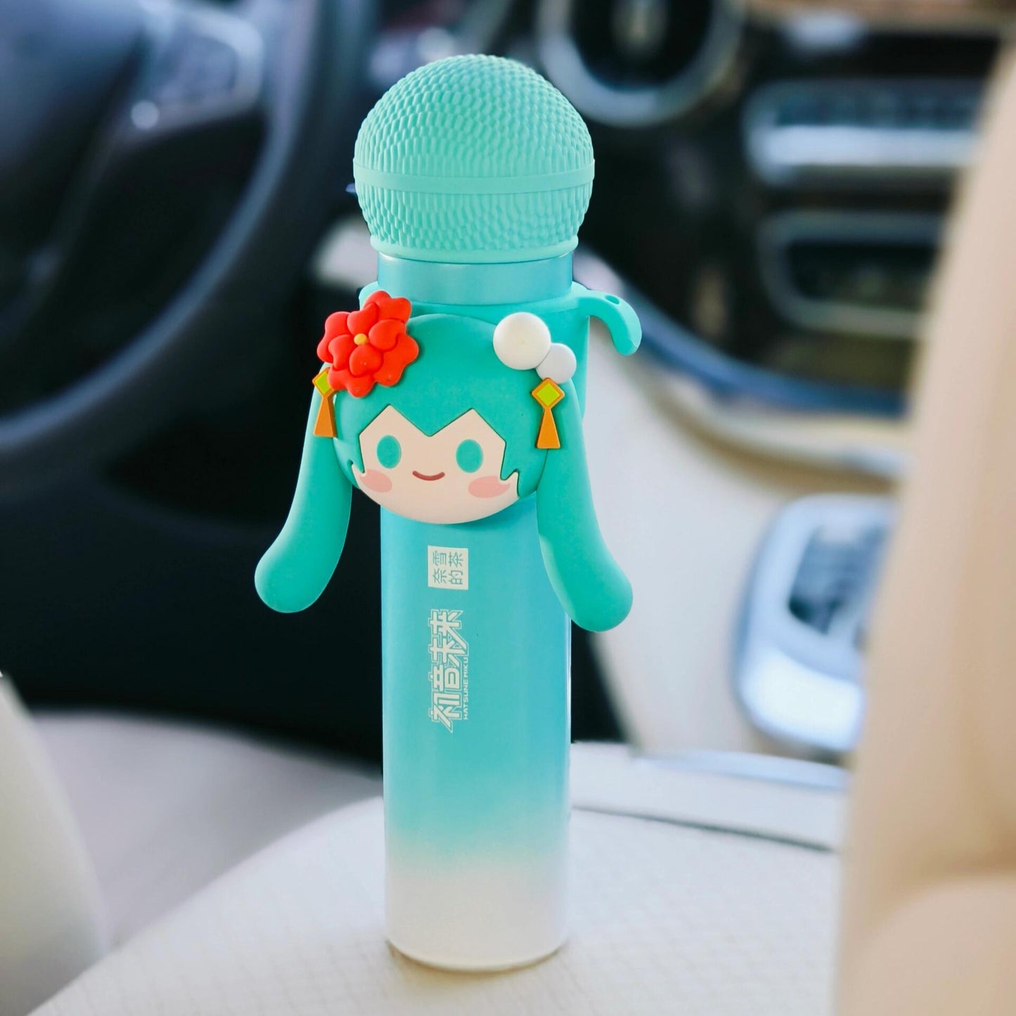 Officially Licensed Hatsune Miku Microphone Thermos Cup