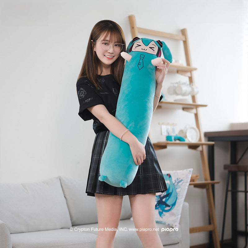Oreiller de corps long Hatsune Miku sous licence officielle
