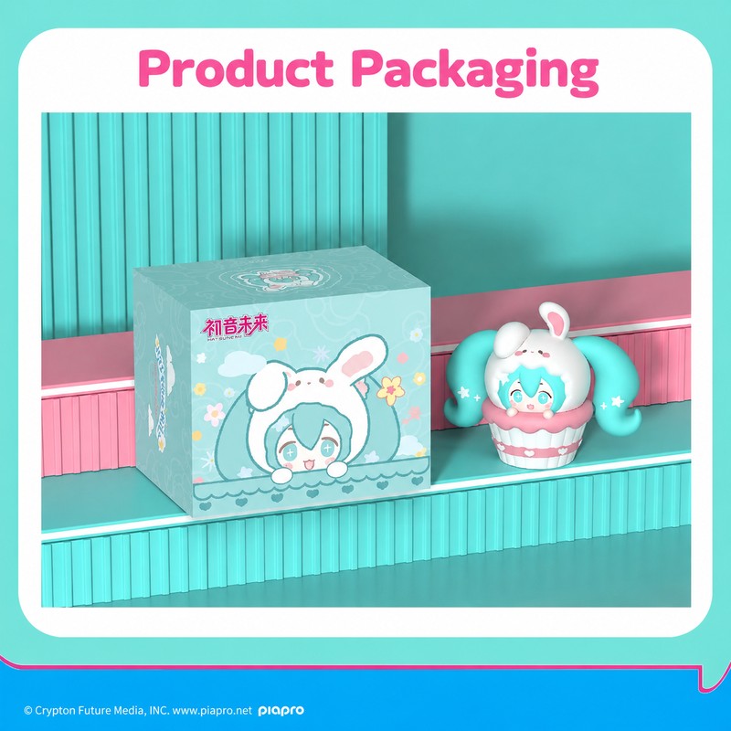 Officially Licensed Hatsune Miku Cupcake Clip-On Earbuds