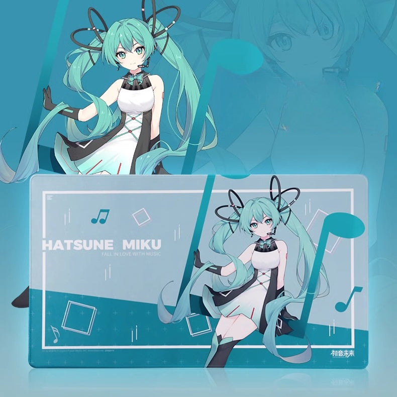 Officially Licensed Hatsune Miku Geometric Oversized Mouse Pad