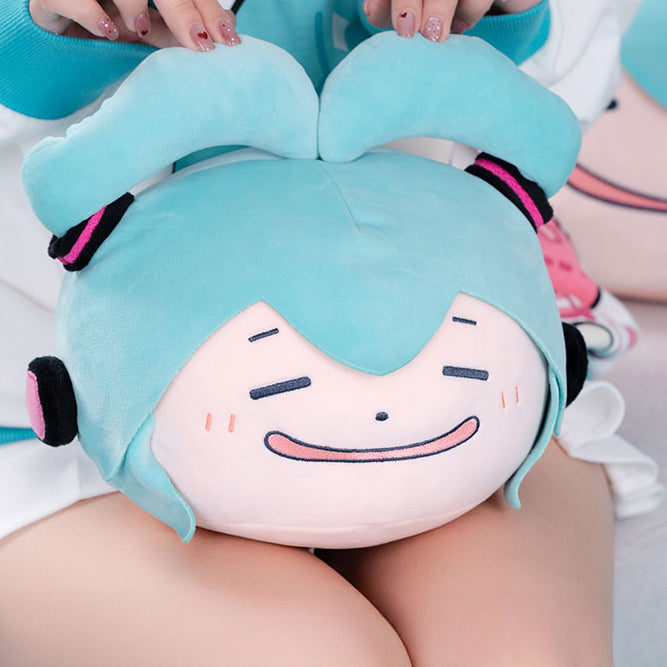 Oreiller Hatsune Miku Pinch Face Series sous licence officielle