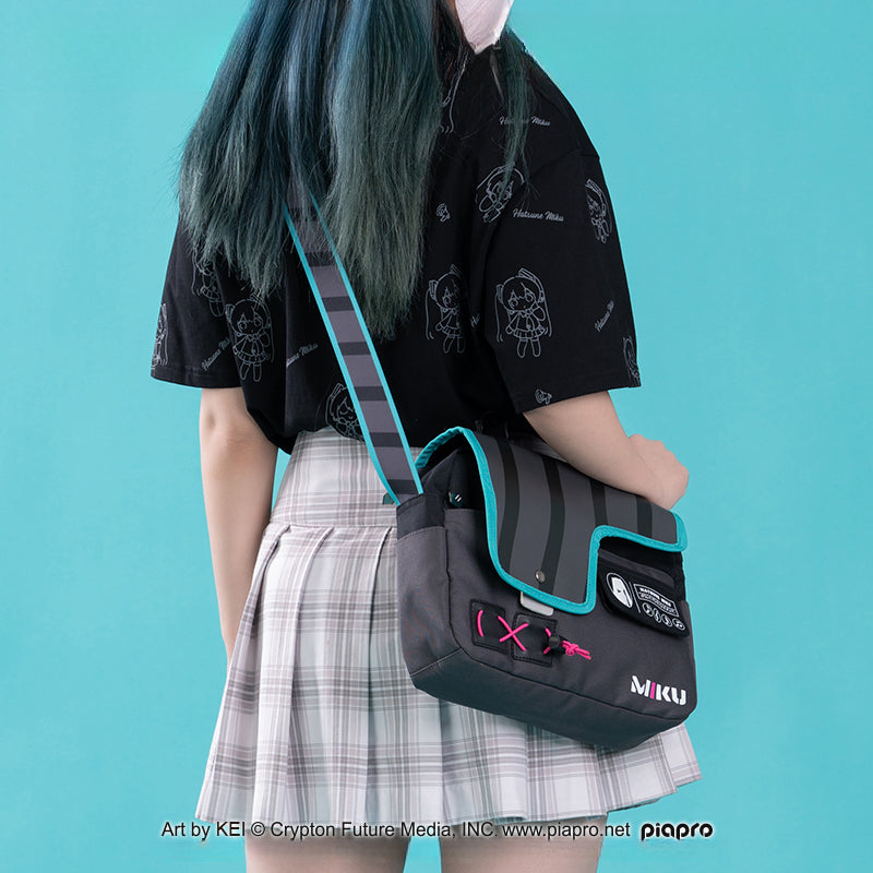 Sac bandoulière fonctionnel Syllable Hatsune Miku sous licence officielle