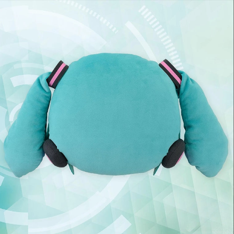 Hatsune Miku “Fuwa Petit” Big Face Plush Pillow – 24cm Small Cushion