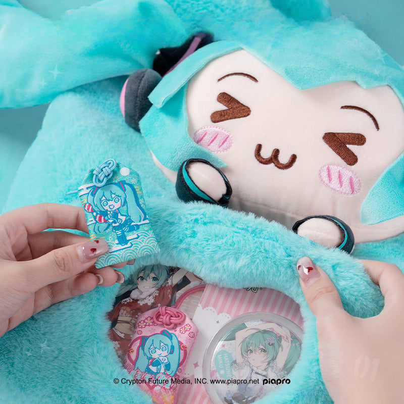 Officially Licensed Hatsune Miku Squinted Eyes Series Tote Bag