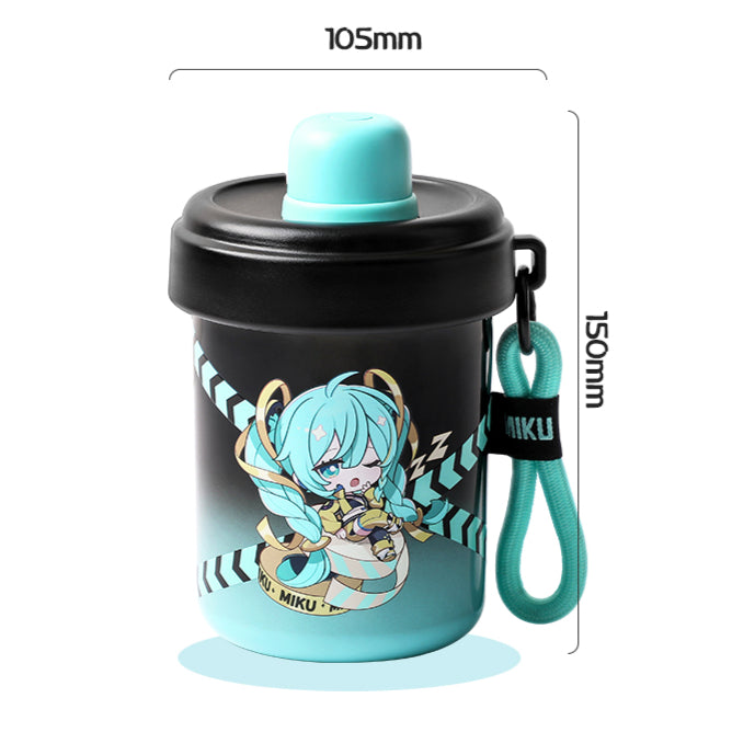 Officially Licensed Hatsune Miku Tritan Plastic Water Bottle