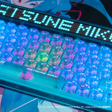 Officially Licensed Hatsune Miku 68-Key Wireless Mechanical Keyboard