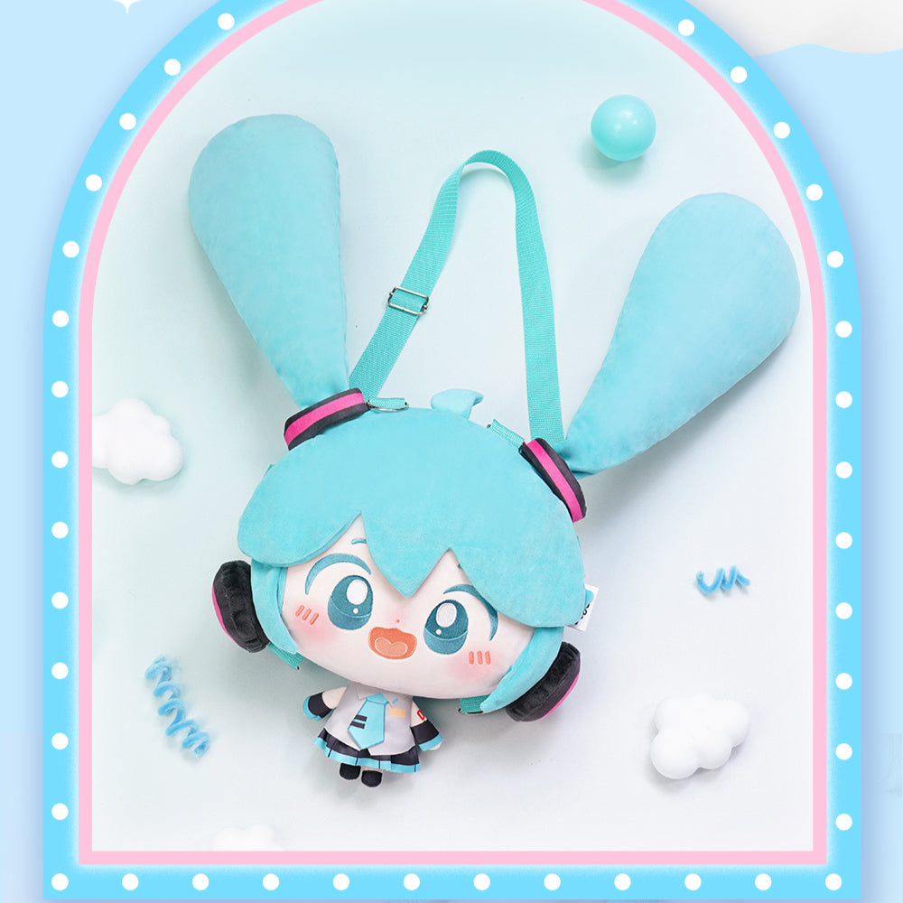 Officially Licensed Hatsune Miku Big Head Doll Bag