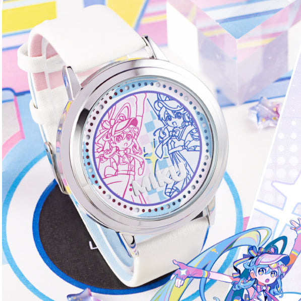 Officially Licensed Hatsune Miku Mirror Encounter & Future LED Watch