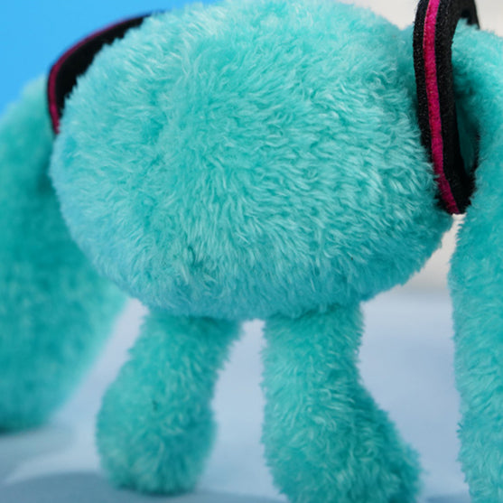 Officially Licensed Hatsune Miku Cute Closed-Eyes Plush Charm
