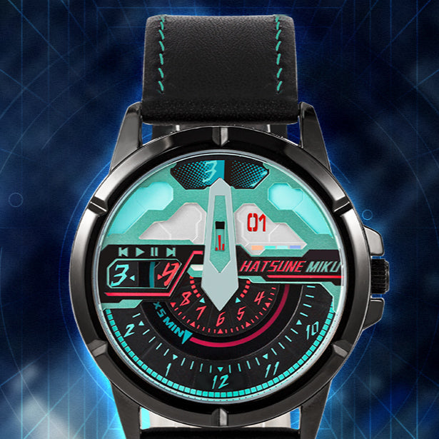 Officially Licensed Hatsune Miku Spinning Roulette Quartz Watch