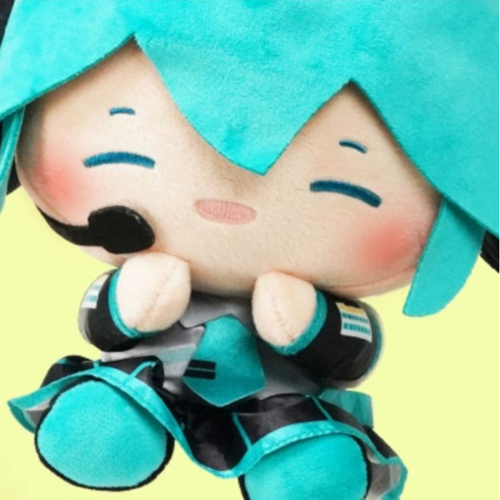 Officially Licensed Hatsune Miku Medium Fufu Plush Toy
