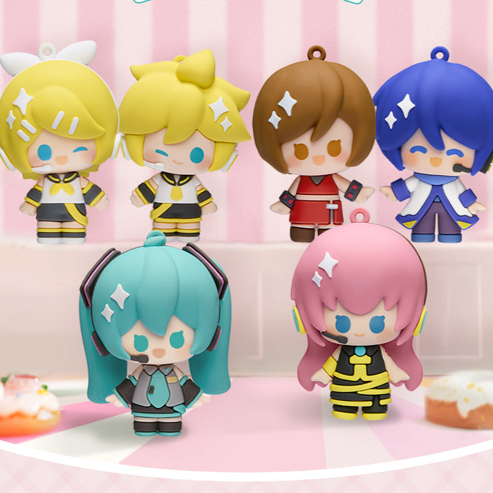 Offiziell lizenzierter Hatsune Miku VOCALOID Fingerpuppen-Plüschanhänger