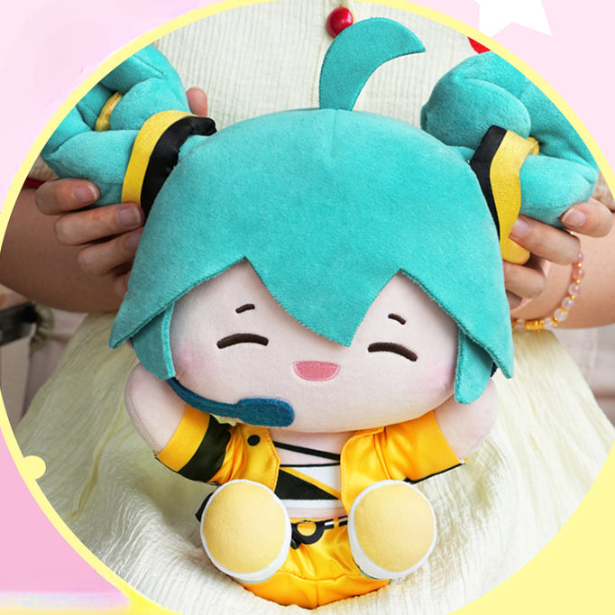 Officially Licensed Hatsune Miku Medium Twin-Tail Plush Toy
