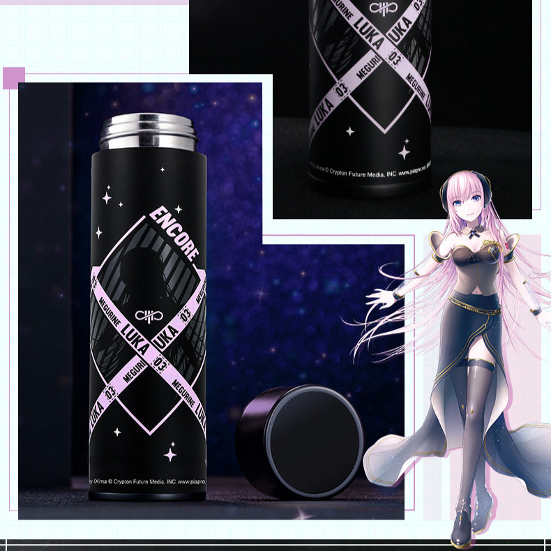 Officially Licensed Megurine Luka Smart Thermal Bottle
