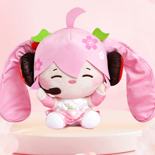 Officially Licensed Hatsune Miku Medium Sakura Plush Toy