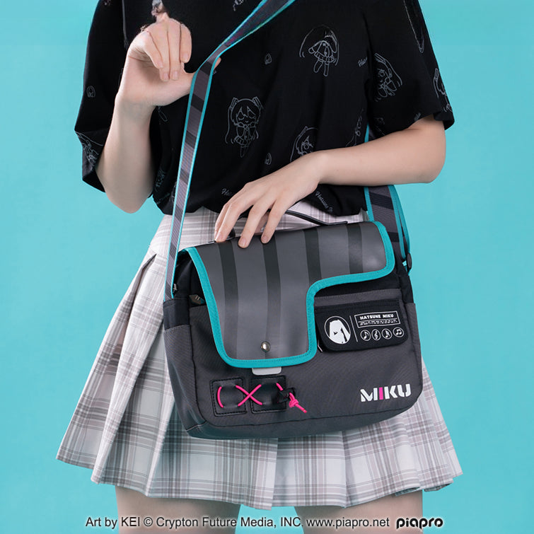 Sac bandoulière fonctionnel Syllable Hatsune Miku sous licence officielle