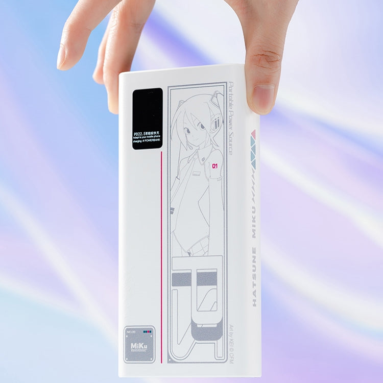 Officially Licensed Hatsune Miku Future Elements 20000mAh Dual-Port Power Bank
