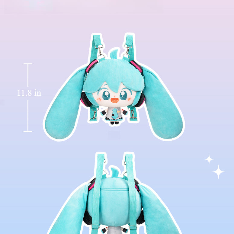 Officially Licensed Hatsune Miku Big Head Doll Bag